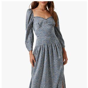 ASTR The Label Puff Sleeve Dress